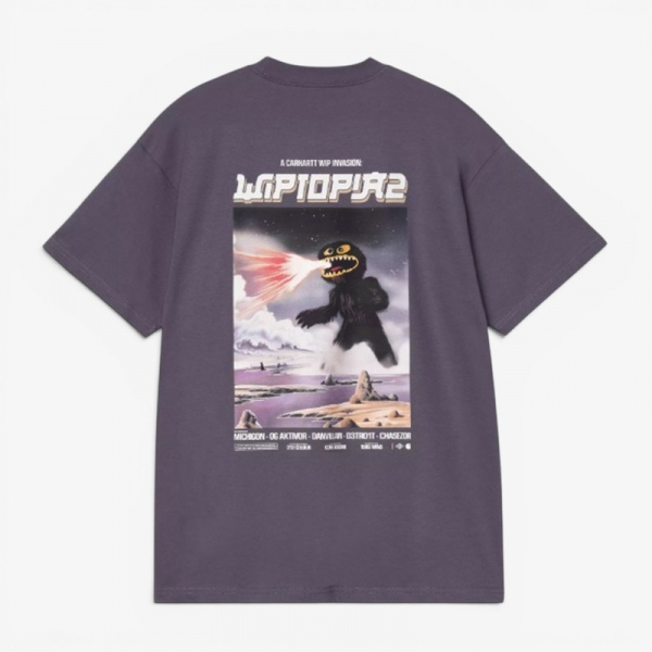 Camiseta Carhartt Wip S/S Wiptopia 2 T-Shirt Shady Purple I037217