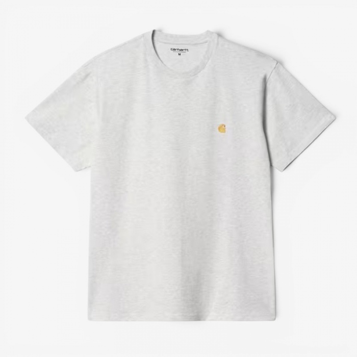 Camiseta Carhartt Wip S/S Chase T-Shirt Ash Heather/Gold I026391