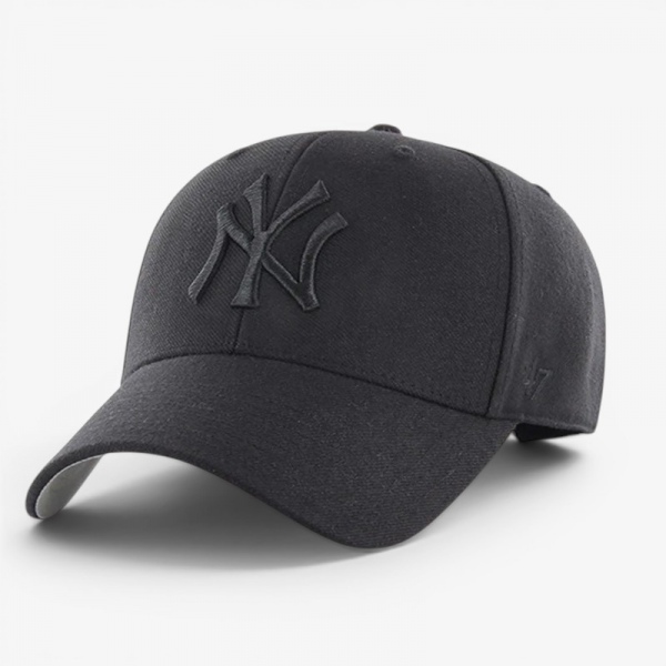 Gorra ´47 Brand MVP New York Yankees Black/Black B-MVP17WBV-BKM