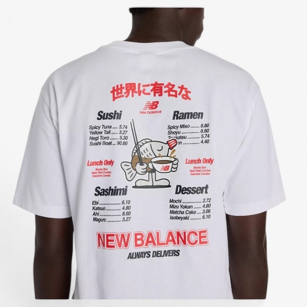 Camiseta New Balance Ramen T-Shirt White MT61H51D-WT