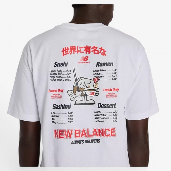 New Balance Ramen T-Shirt White MT61H51D-WT