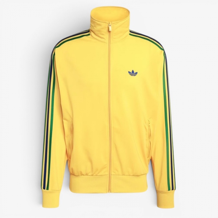 Adidas Firebird TT Jacket Yellow/Green/CRoyal KD3848