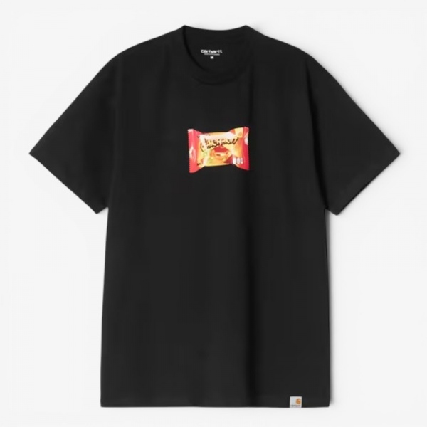 Carhartt Wip S/S Road Side Snack T-Shirt Black I036880