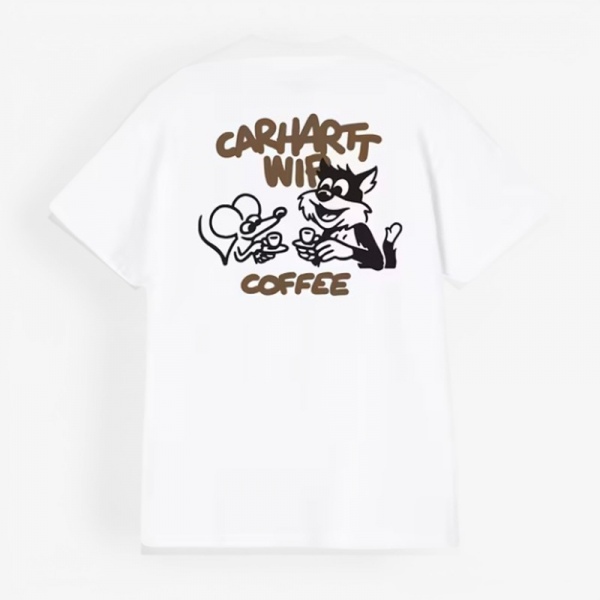 Camiseta Carhartt Wip S/S Coffee Break T-Shirt White I037446