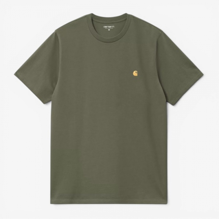 Camiseta Carhartt Wip S/S Chase T-Shirt Leaf/Gold I026391