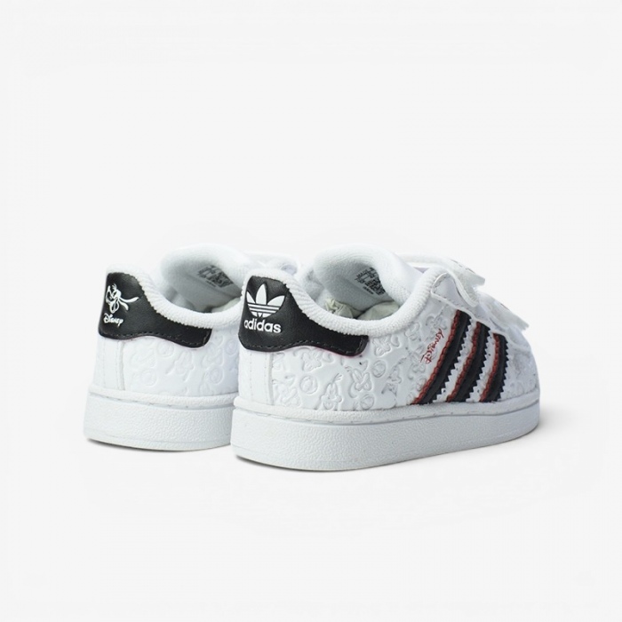 Adidas Superstar II Disney CF I niño FtWhite/CBlack/Red IH1744