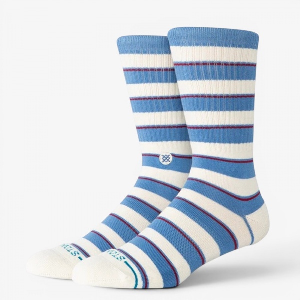 Calcetines Stance Striped It Crew Capri Blue A556A26STR-CAP