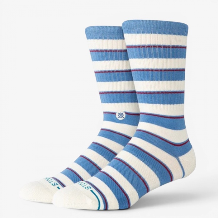 Calcetines Stance Striped It Crew Capri Blue A556A26STR-CAP