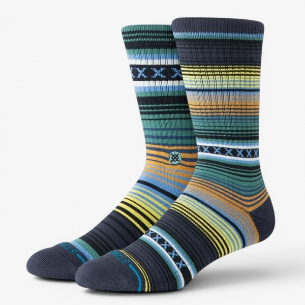 Calcetines Stance Curren ST Crew Deep Teal A556A20CHS-DPT