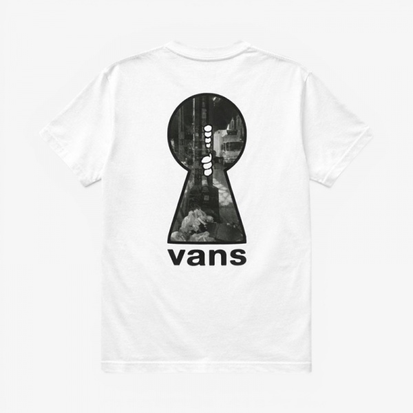 Camiseta Vans Keyhole Classic SS Tee White VN000VYFWHT