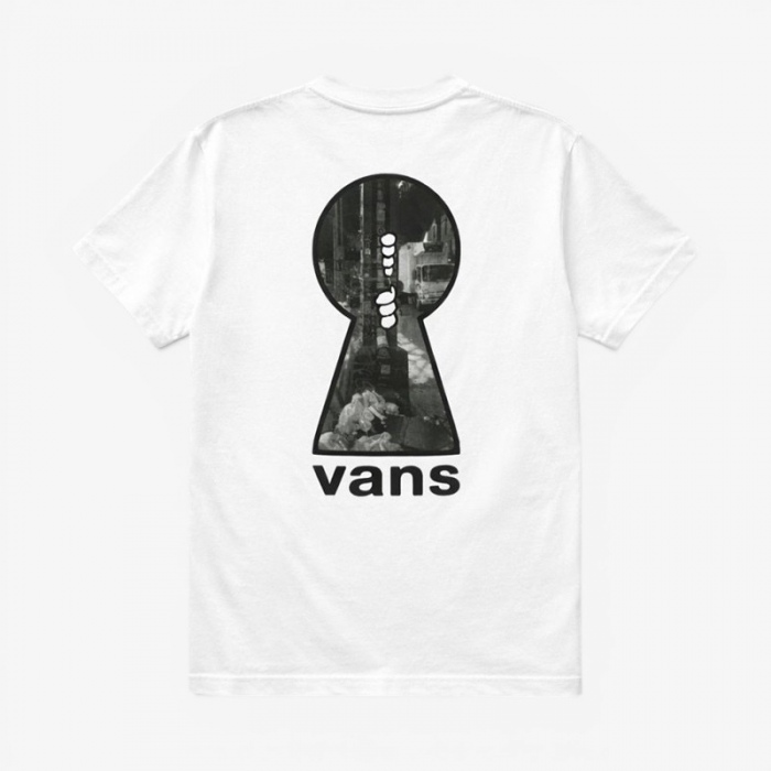 Camiseta Vans Keyhole Classic SS Tee White VN000VYFWHT