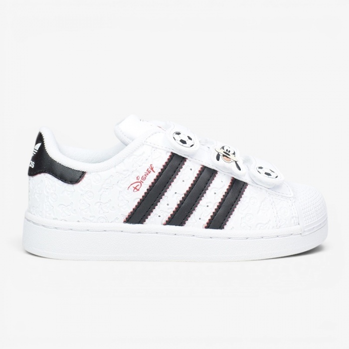 Adidas Superstar II Disney CF C niño FtWhite/CBlack/Red IH4635
