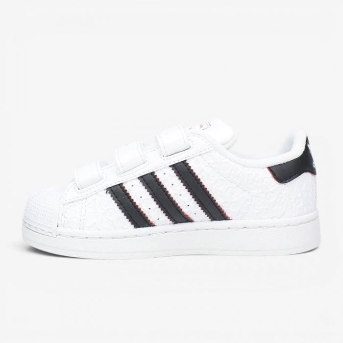 Adidas Superstar II Disney CF C niño FtWhite/CBlack/Red IH4635