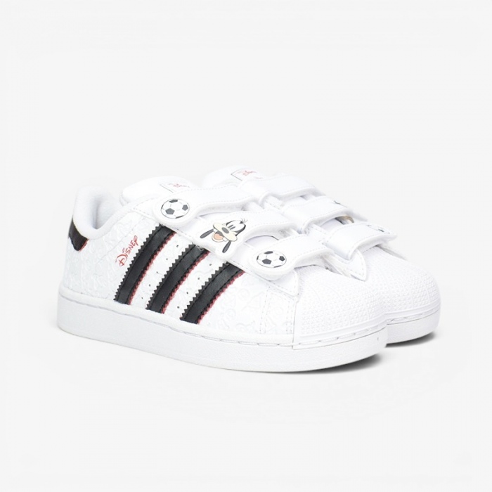 Adidas Superstar II Disney CF C niño FtWhite/CBlack/Red IH4635