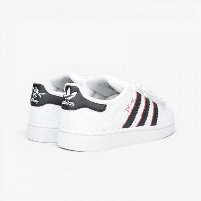Zapatillas Adidas Superstar II Disney CF C niño FtWhite/CBlack/Red IH4635