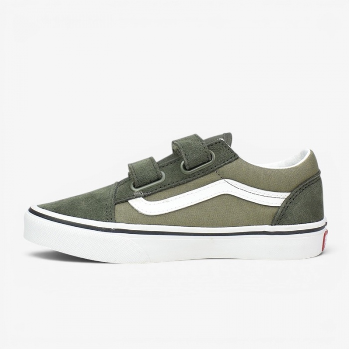 Vans Old Skool V 2 Tone Obsidian Fern VN000CYAFRN1