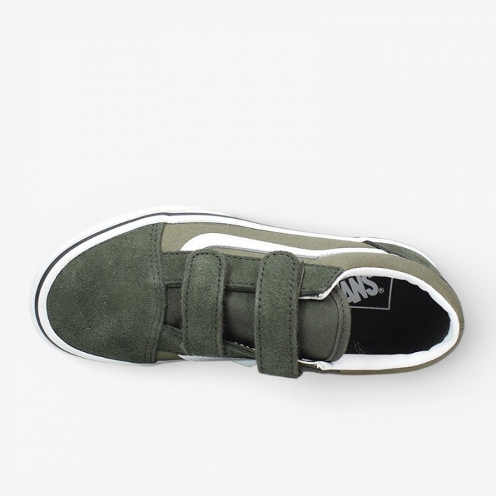 Vans Old Skool V 2 Tone Obsidian Fern VN000CYAFRN1