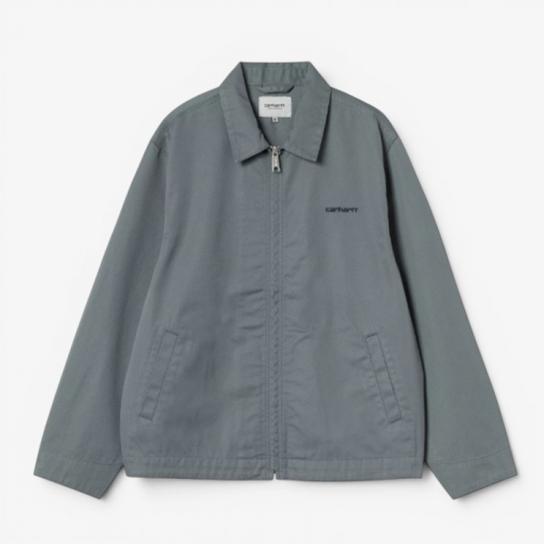 Chaqueta Carhartt Wip Module Script Jacket Cozy Blue/Black I032977