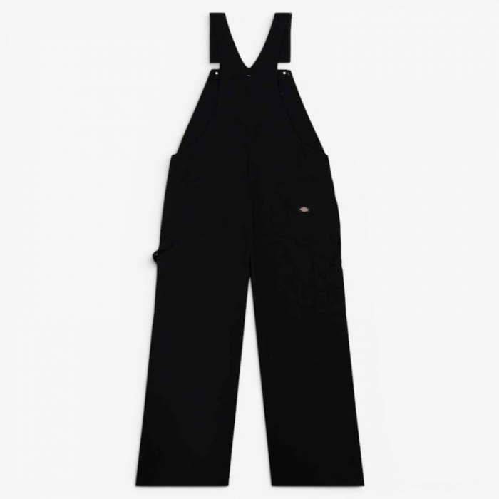 Peto de lona Dickies Loose Canvas Bib Black DK0A87N6BLK1