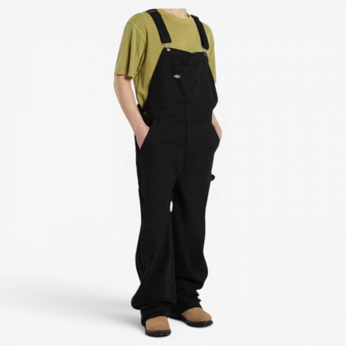 Dickies Loose Canvas Bib Black DK0A87N6BLK1
