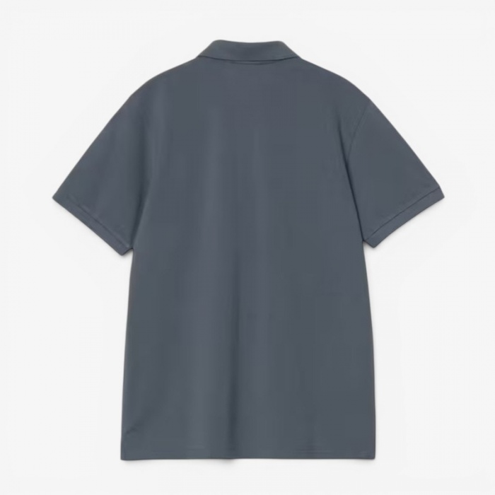 Polo Carhartt Wip S/S Chase Pique Polo Cozy Blue/Gold I023807
