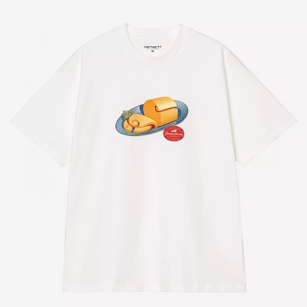 Camiseta Carhartt Wip S/S Fromage T-Shirt White I037239
