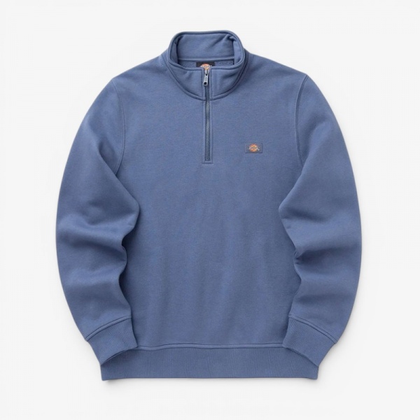Dickies Oakport Quarter Zip Indigo DK0A4XD4RI21