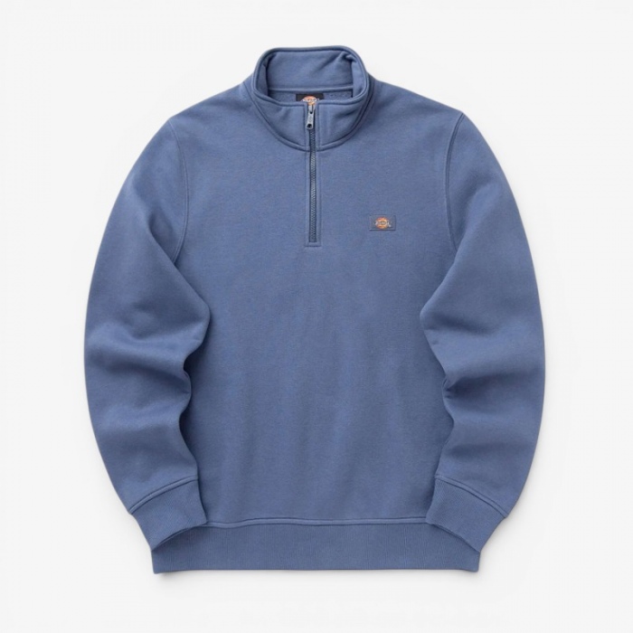 Dickies Oakport Quarter Zip Indigo DK0A4XD4RI21