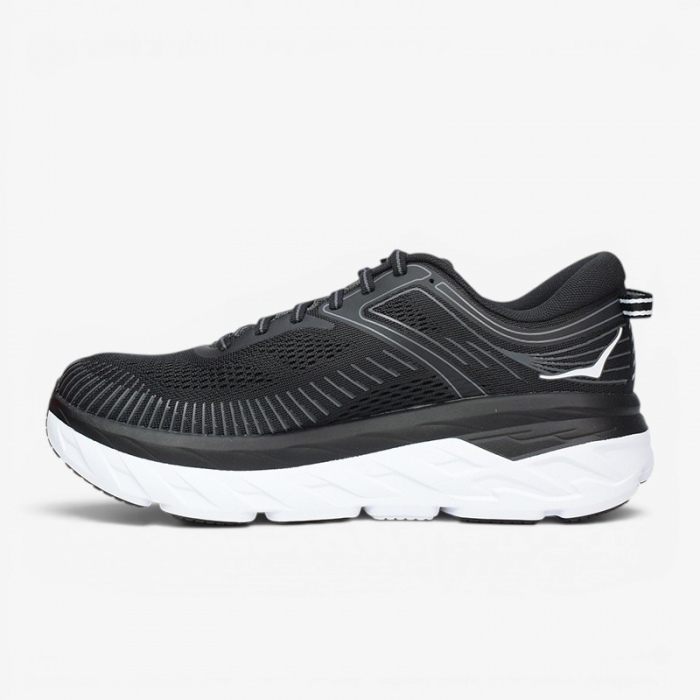Zapatillas Hoka M Bondi 7 Black / White 1123202/BWHT