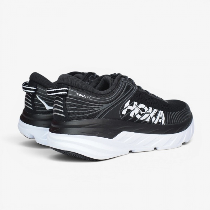 Zapatillas Hoka M Bondi 7 Black / White 1123202/BWHT