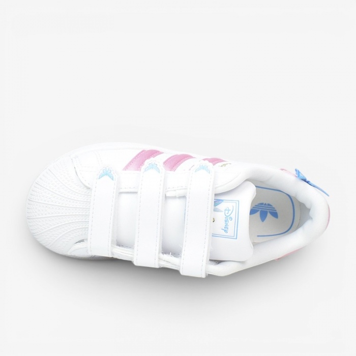 Adidas Superstar II Disney CF C Kids FtWhite/LtPink/Luaq IH1735