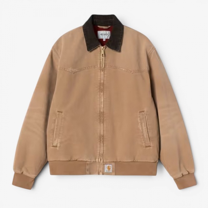 Carhartt Wip OG Santa Fe Jacket Hamilton Brown/Tobacco Grind wash I036240