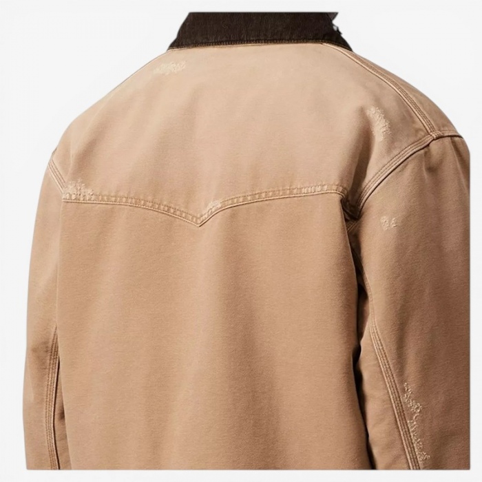 Chaqueta Carhartt Wip OG Santa Fe Jacket Hamilton Brown/Tobacco Grind wash I036240