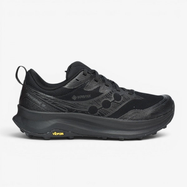 Zapatillas Womens Saucony Peregrine 16 Gore-Tex Triple Black S11068-102