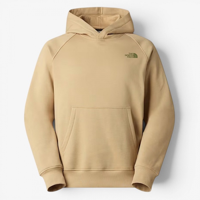 The North Face M Raglan box NSE RG Hoodie Khaki Stone NF0A89F9LK5