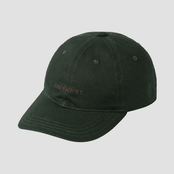 Gorra Carhartt Wip Canvas Script Cap Dark Scarab/Palisander I028876
