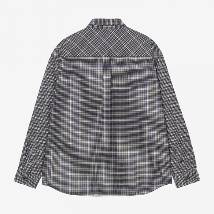 Camisa Carhartt Wip L/S Todrick Shirt Houndstooth/Icesheet I037134