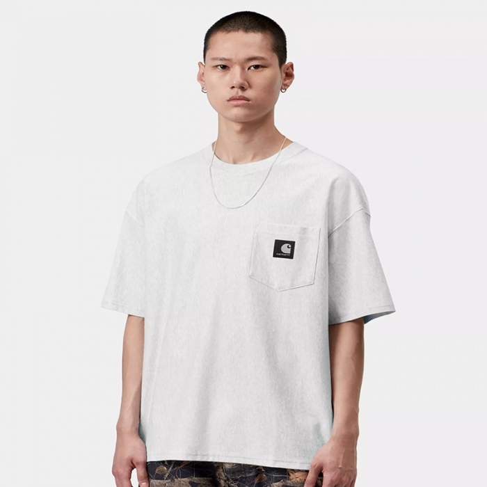 Camiseta Carhartt Wip S/S OG Loose Pocket T-Shirt Ash Heather I037115