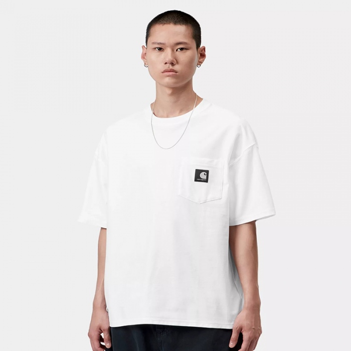 Camiseta Carhartt Wip S/S OG Loose Pocket T-Shirt White I037115