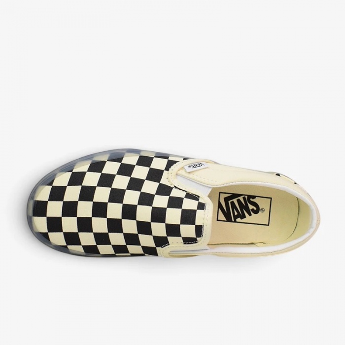Vans Classic Slip-On Color Theory Checkerboard Topo Brown VN000BVZ1NU1