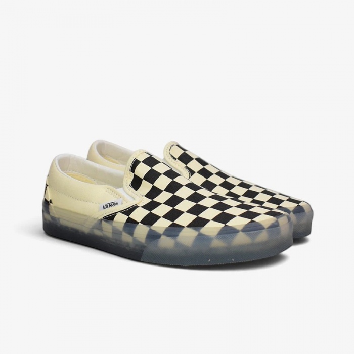 Vans Classic Slip-On Color Theory Checkerboard Topo Brown VN000BVZ1NU1