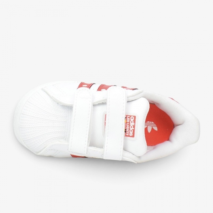 Zapatillas Adidas Disney Superstar LED CF I Black/Red/FTWhite KK1294