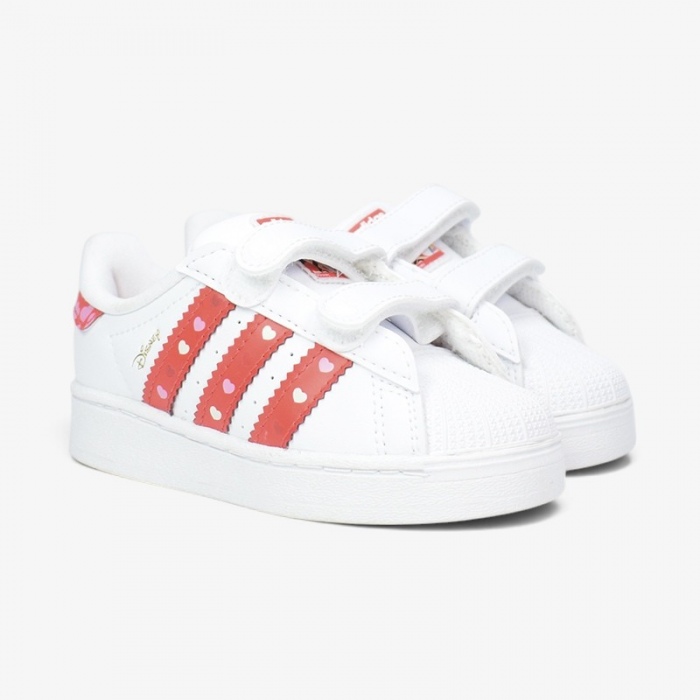 Zapatillas Adidas Disney Superstar LED CF I Black/Red/FTWhite KK1294