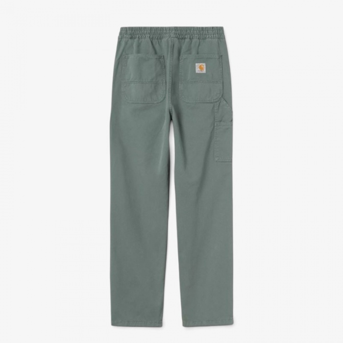 Carhartt Wip Flint Pant Velvet Green garment dyed I029919
