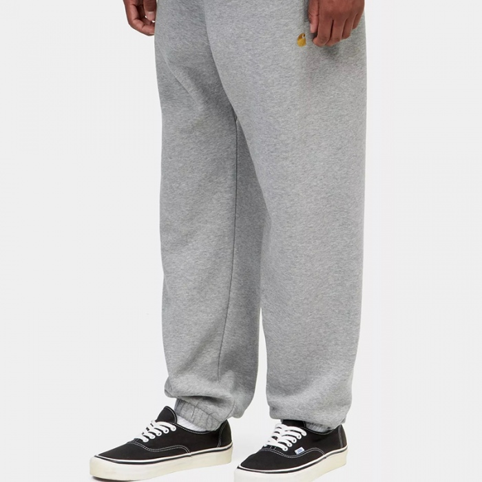 Carhartt Wip Chase Sweat Pant Grey Heather/Gold I0374588