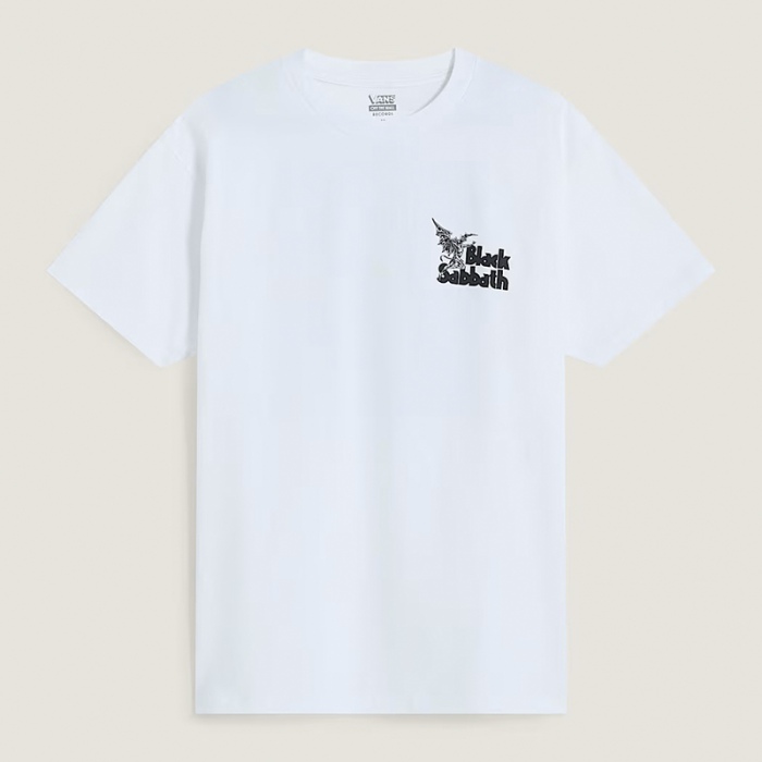 Vans Black Sabbath SS Tee White VN00134YWHT1