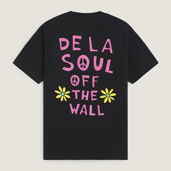 Camiseta Vans De La Soul DAISY SS Tee Black VN00134DBLK1