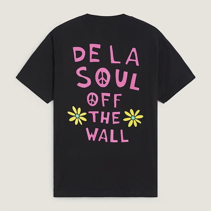 Vans De La Soul DAISY SS Tee Black VN00134DBLK1