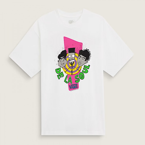 Vans De La Soul Plugs SS Tee White VN00134CWHT1