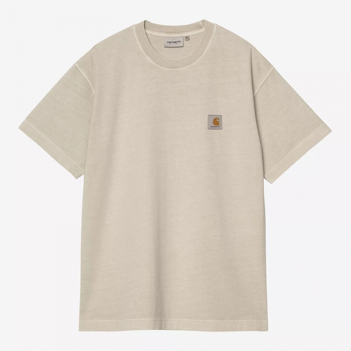 Carhartt Wip S/S Vista T-Shirt Fleur de Sel garment dyed I030780